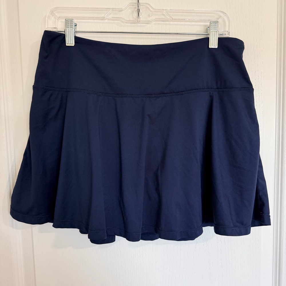 Chic Navy Skater Skirt